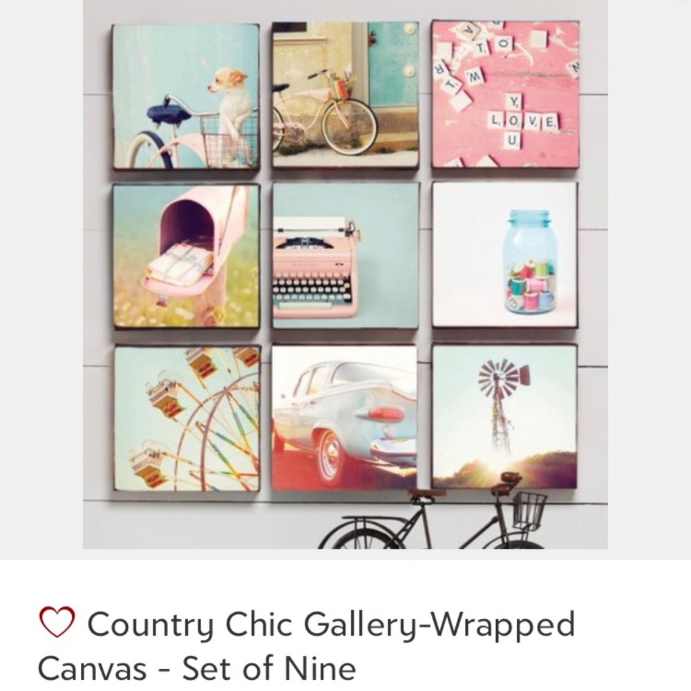 Home Decor • Gallery-Wrapped Canvas Set